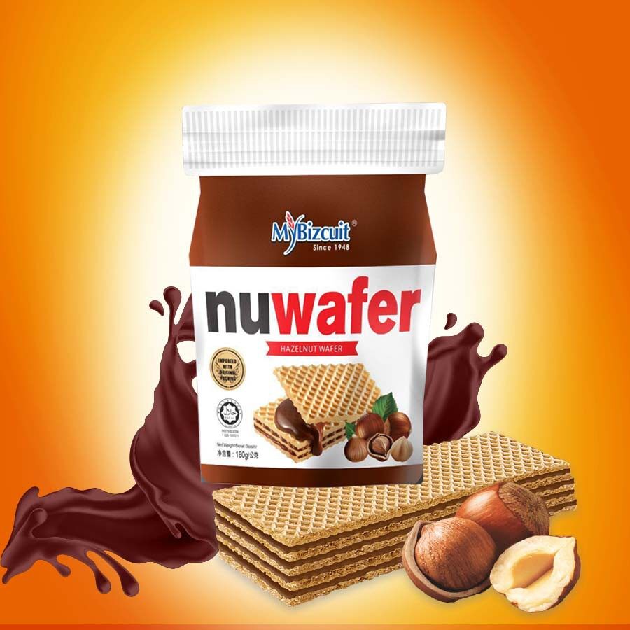 MyBizcuit Nuwafer Hazelnut Wafer