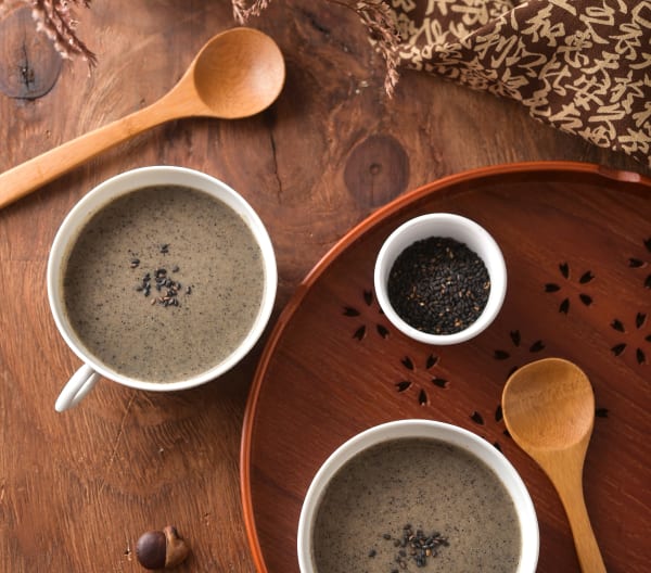 Powdered Black Glutinous Rice with Sesame