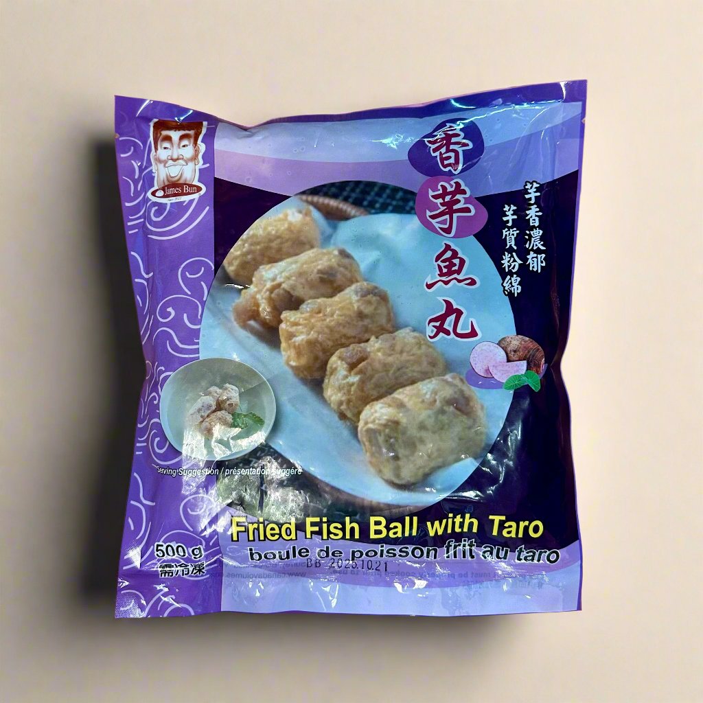 JamesBun Fried Fish Ball with Taro