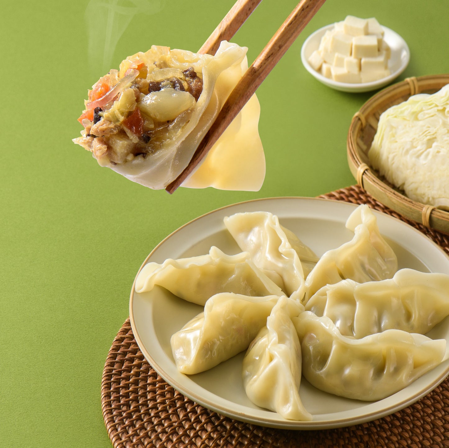 Cabbage & Tofu Gyoza