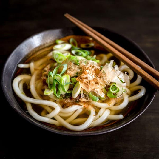 Shiitake Mushroom Udon Noodle Soup