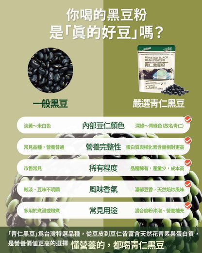 Roasted Black Bean Powder