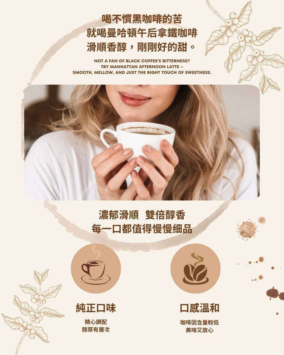 Manhattan Afternoon Coffee Latte