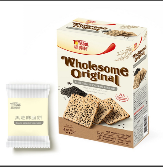 Black Sesame Cracker