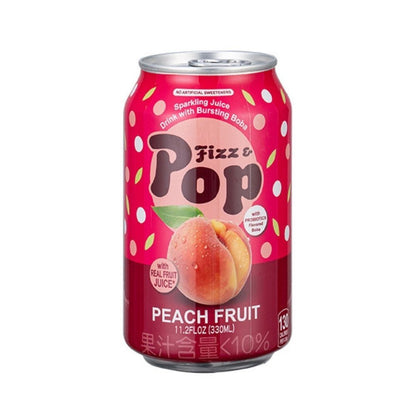 NuLife POP Sparkling Juice Drink (Peach Fruit)