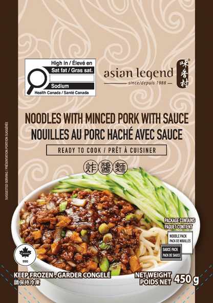 AL Noodles & Minced Pork with Sauce