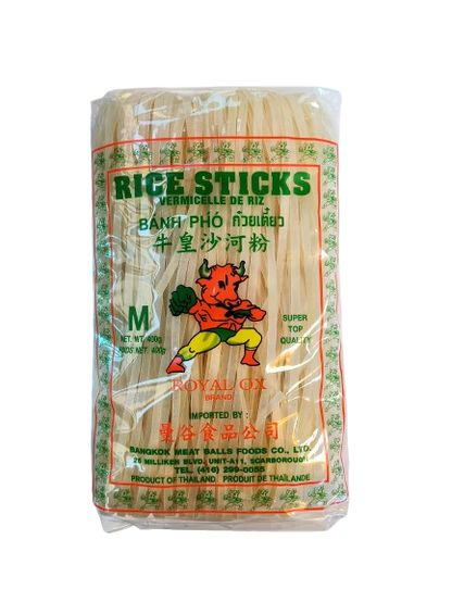 Bangkok Meat Balls Royal Ox Rice Sticks M (3mm)  - Fast delivery in Greater Vancouver by Canada Volumes