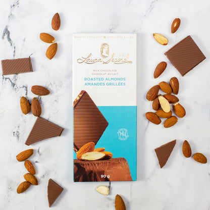 LauraSecord LauraSecord Roasted Almond Chocolate Bar  - Fast delivery in Greater Vancouver by Canada Volumes