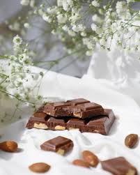 LauraSecord Roasted Almond Chocolate Bar