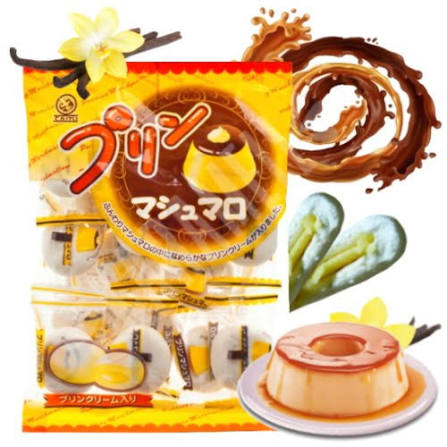 Tenkei Custard Pudding Marshmallow