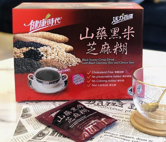 HealthStyle Powdered Black Glutinous Rice with Sesame Giftbox 健康時代 山藥黑米芝麻糊禮盒