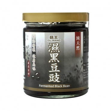 Gu Wang All Natural Vegan Fermented Black Bean 菇王 純天然濕黑豆鼓