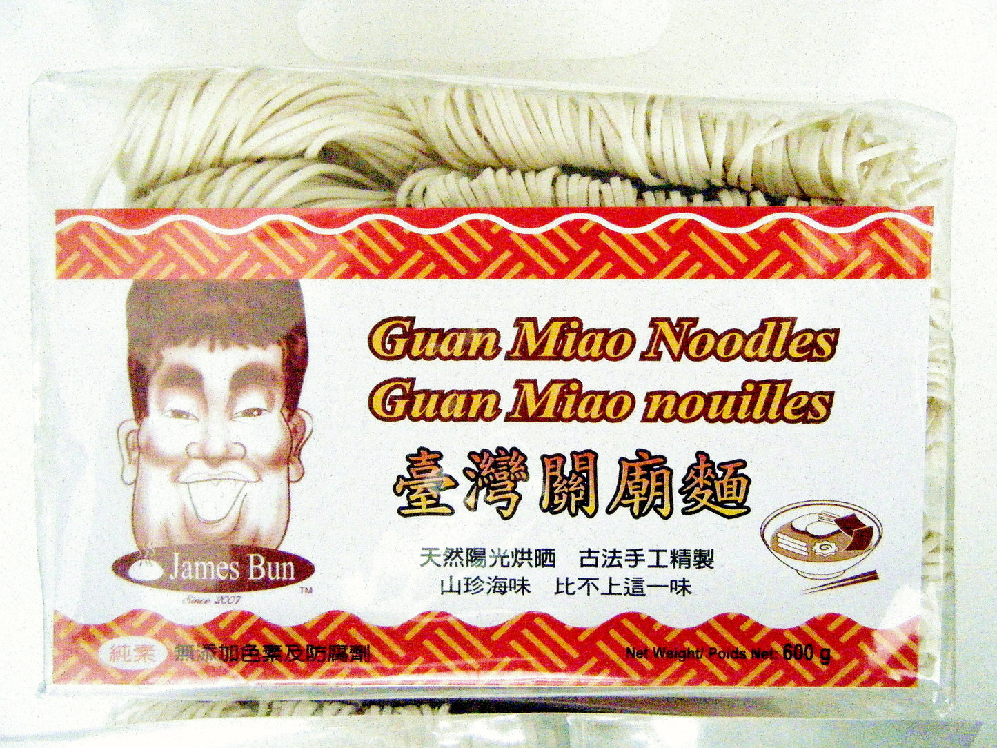 James Bun Guan Miao Noodles 台灣關廟麵