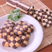 Sliced Mosaic Cookie Dough