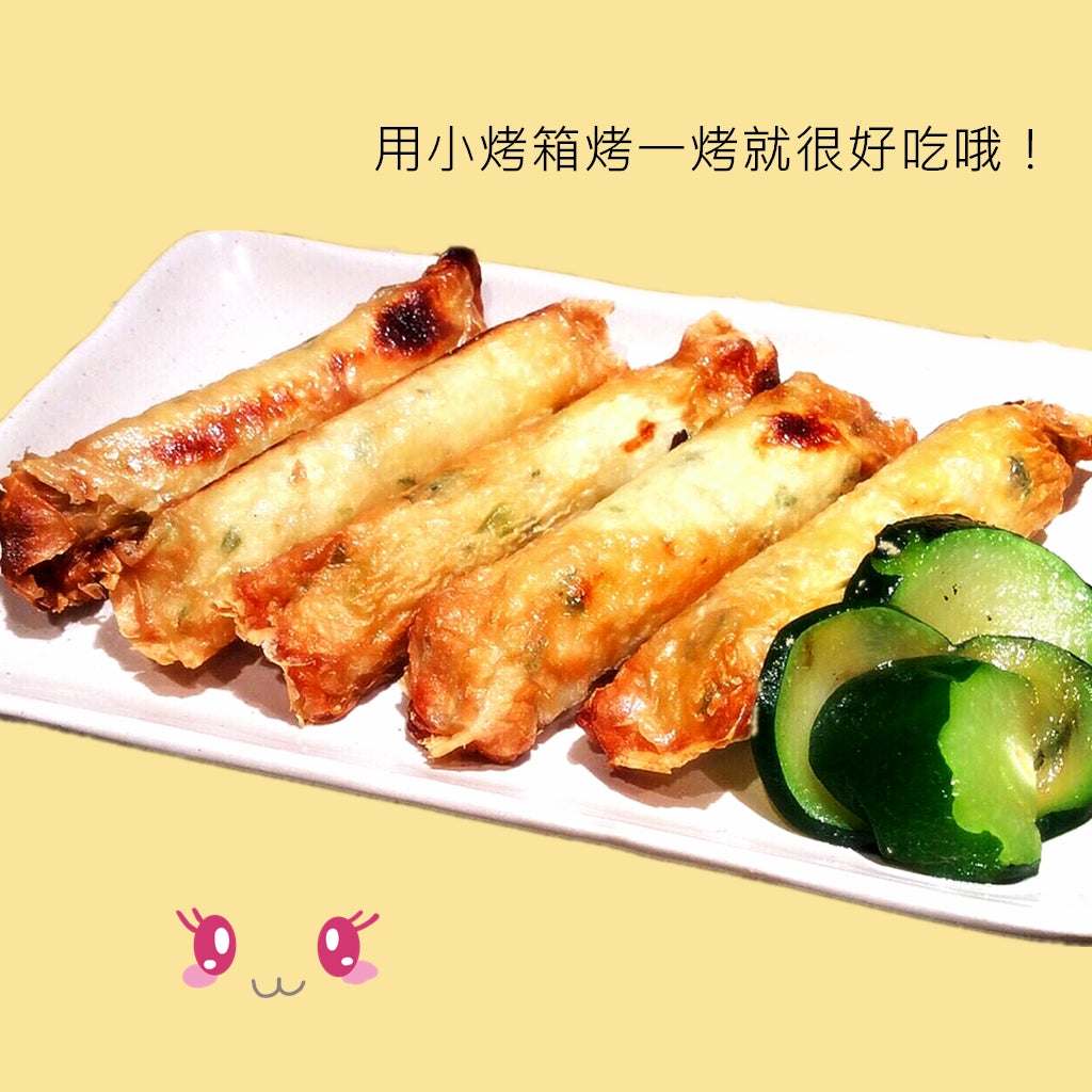 James Bun Fish Roll with Shrimp Wrapped by Tofu Sheet 府城脆皮蝦卷 10入